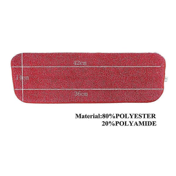 3 stk. mikrofiber absorberende moppepute erstatning gulvrengjøring støvfjernerklut