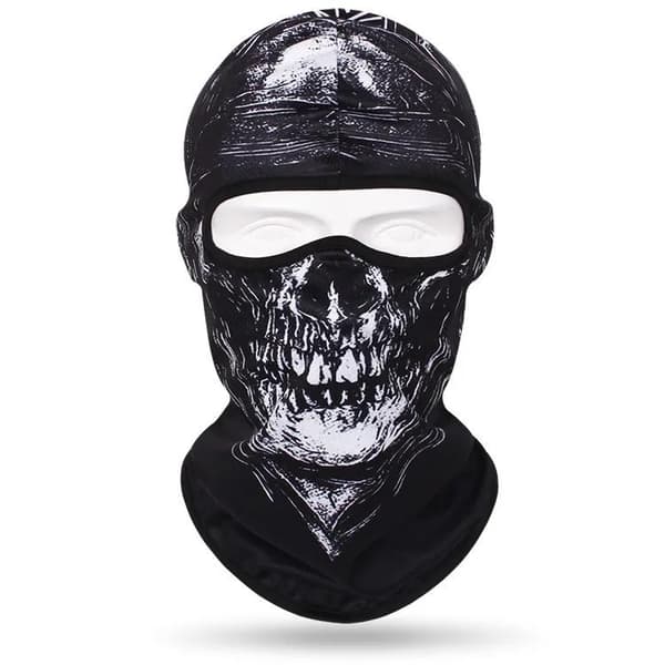 Mask huva balaklava Halloween Full Ansiktstäckning skidor motorc black