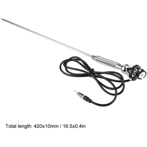Universal bilantenn, 18,5" Universal takradio