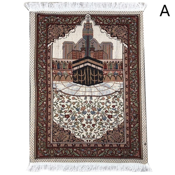Muslimsk bönematta för islam flätade mattor vintage Eid A