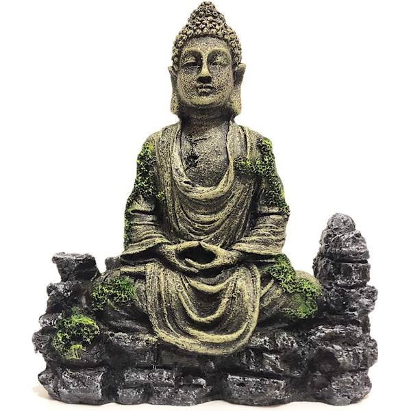Akvarium Buddha staty Akvarium dekoration