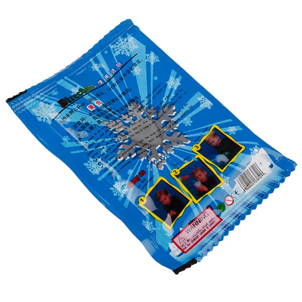 1/5-pakning kunstig snø Umiddelbart snøpulver Fluffy Snowflake F 5pcs