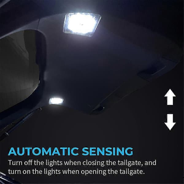 LED-bilbaglygte bagagerumslys til Toyota Rav4 5. bagklaplampe kuffertlys til Rav4-tilbehør