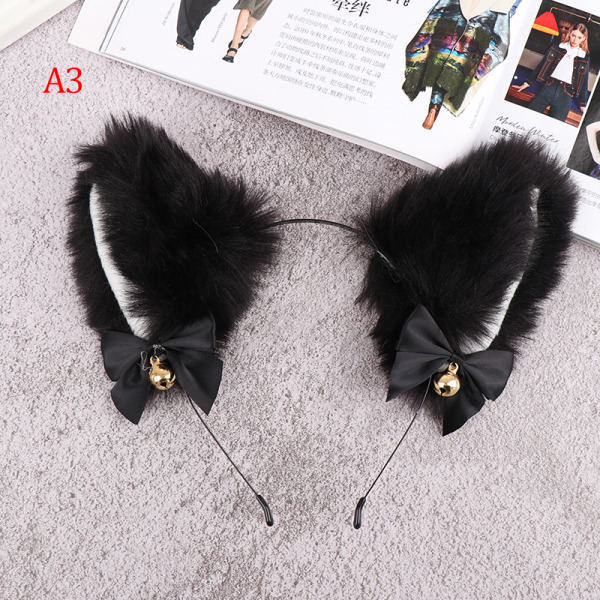 15 färger Vacker maskerad Halloween kattöron Cosplay Bow T A3