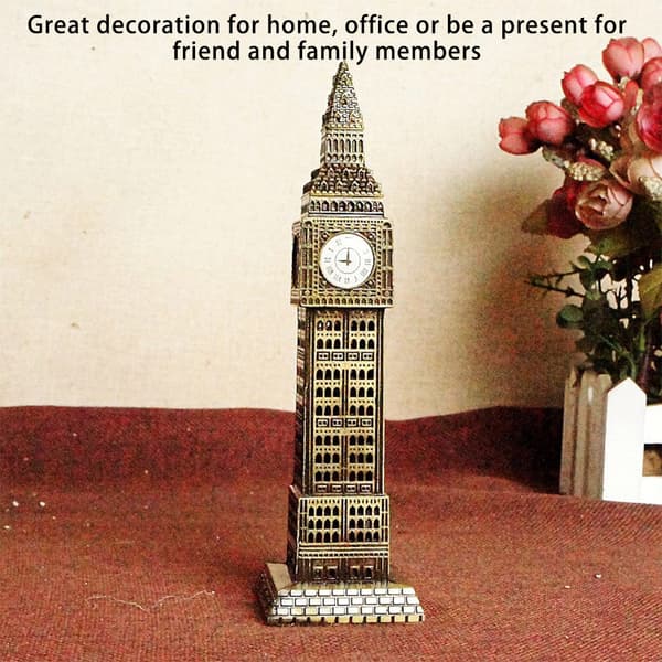 3D-modell London Big Ben Staty Souvenir present heminredning