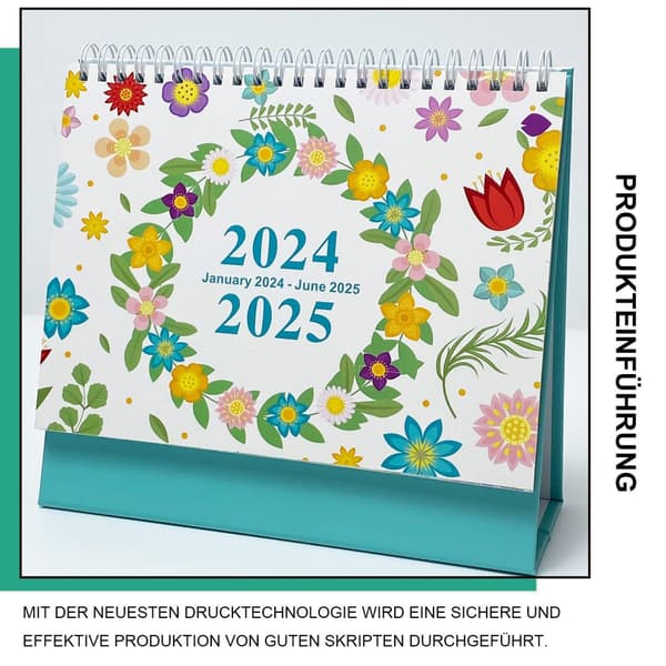 #Kalender 2024-2025, Skrivebordskalender#