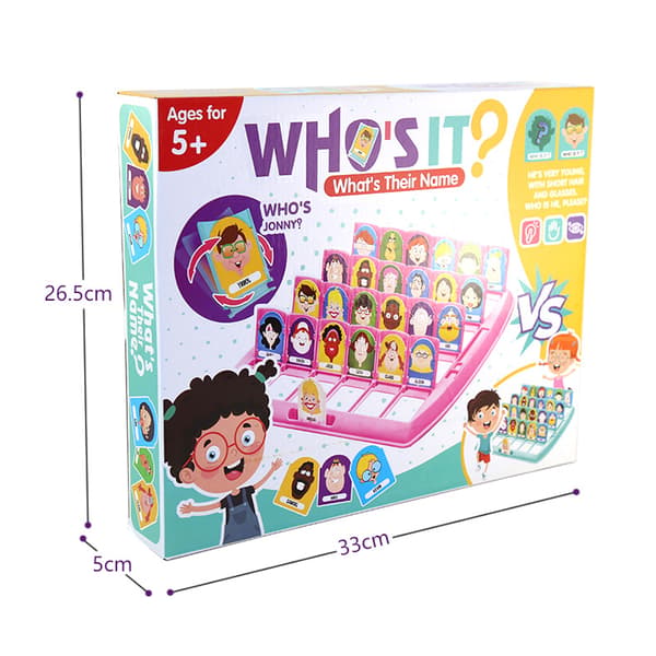 Hvem er der? Sjovt brætspil for hele familien