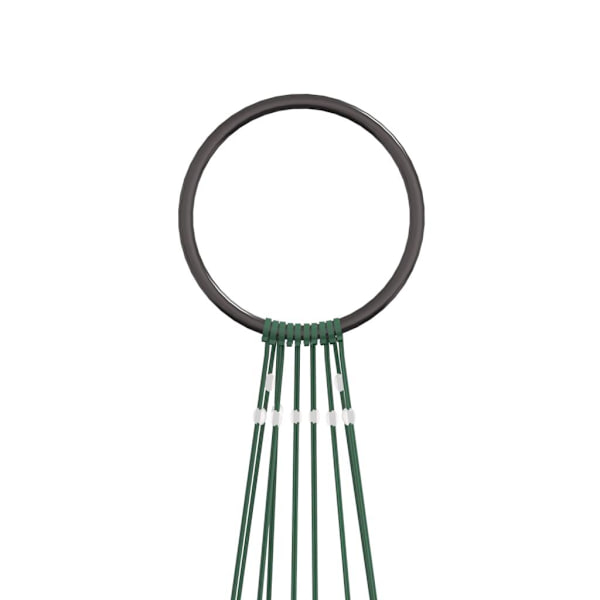 vidaXL Juletre for flaggstang kaldhvit 310 LED-er 300 cm