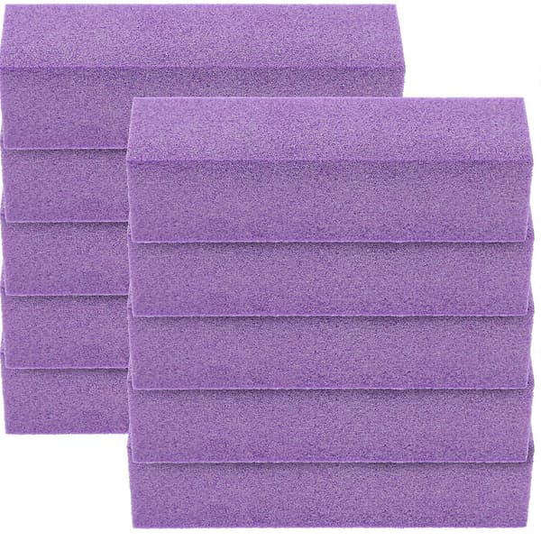 10 stk neglefiler for manikyr og pedikyr, svampneglefiler, fingerneglefiler, neglebufferblokker
