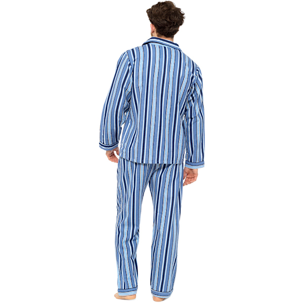 Tom Franks Raidallinen miesten setti Sininen Blue L