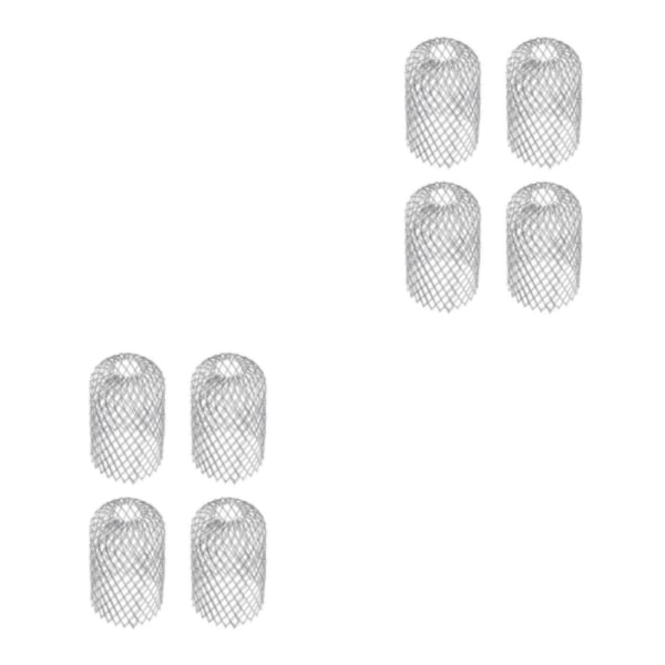 1/2/3/5 4x justerbar storlek aluminiumrännskydd för avlopp 17cm high 8cm diamet 2PCS