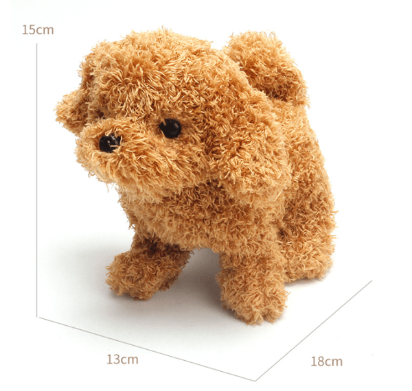 Kaldet Gående Teddy Hundelegetøj Børns Simulation Elektrisk Hund