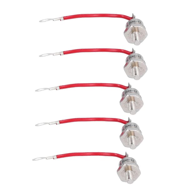5 stk. ensretterdiode 1200V 40A varmeafledning fremadrettet siliciumeffektensretterdiode ZX40-12