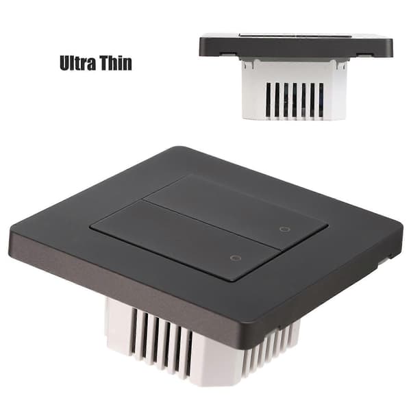 Smart lysbryter for Zigbee 2-veis tidsdimming revers dobbel kontroll smart bryterpanel AC100-240V grå