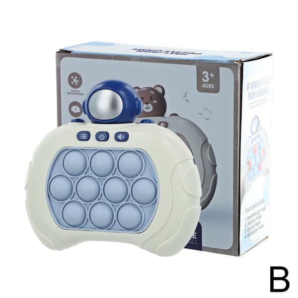 Pop It -pelikone Press Pioneer -palapeli dekompressiolelu K:lle Astronaut onesize