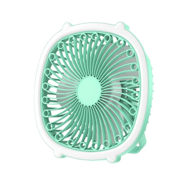 Opladning Desktop Lille Ventilator Kollegie Ventilator Vægmonteret Mini Lille Loftventilator Elektrisk Ventilator Lys GAO2690