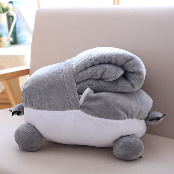 Totoro plysjpute multifunksjon 3 i 1 kastepute Totoro