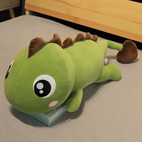 Viktade plyschleksaker i form av dinosaurier, mjuka gosedjur i form av dinosaurier