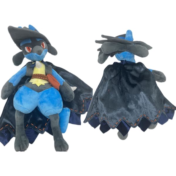Halloween Lucario plyschdocka cosplay klä upp Riolu evolution v