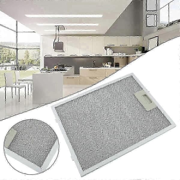 2 STK Emhættefiltre Metalnet Emhættefilter 320X260mm Køkkenemhætter Oliefilter Emhættefedt