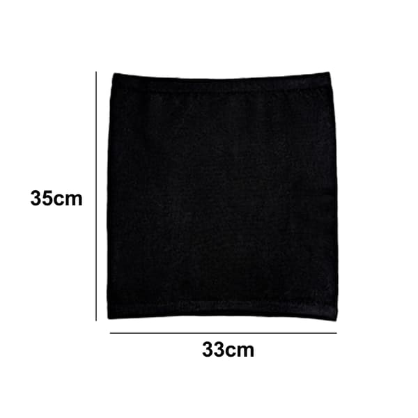 Strålskydd Baby Belly Band för Graviditet Graviditet black L