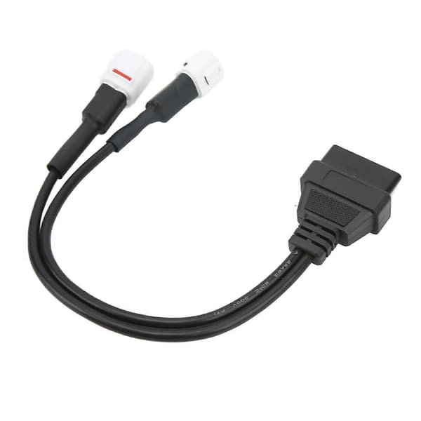 OBD2 til 3-pinners og 4-pinners diagnostisk adapterkabel Les motordata Feildeteksjon for motorsykkel