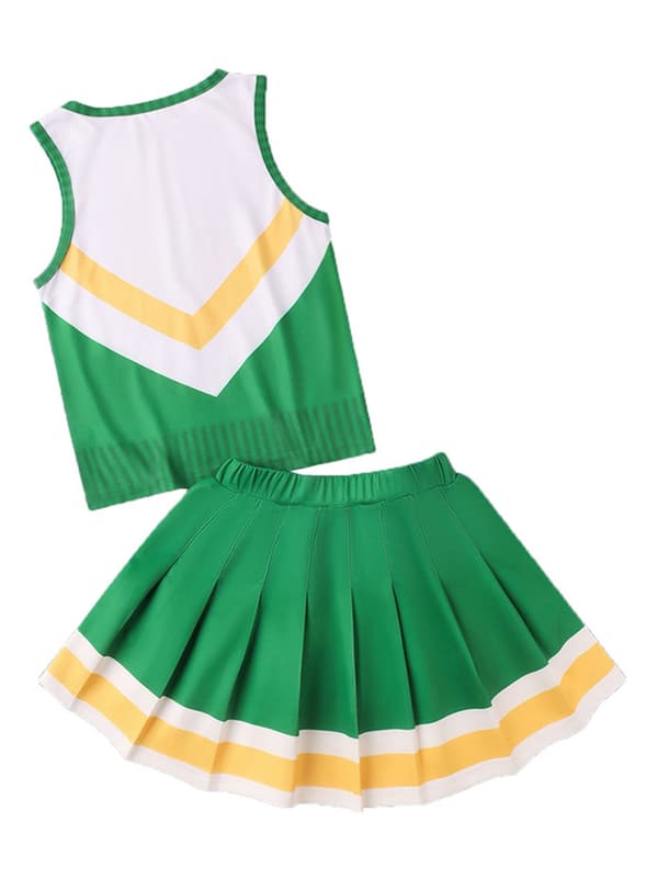 Stranger Thing Halloween Cheerleader Cosplay set 130Y 150Y
