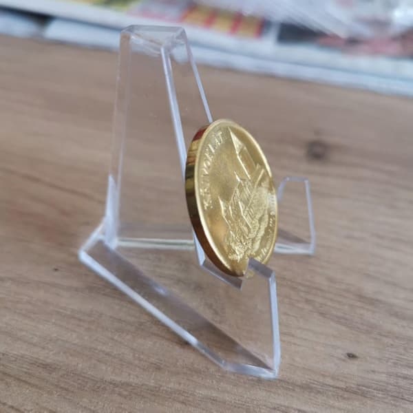 10 st Acrylic Ds Förtjockad Icke-gulnande Akryl Klar Display D Staffli H För Display
