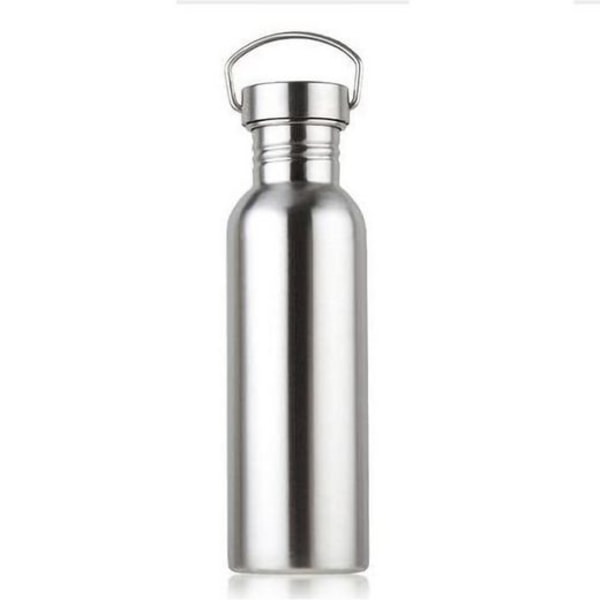 Ruostumattomasta teräksestä valmistettu vesipullo, BPA-vapaa tiivis vesipullo 1000ml