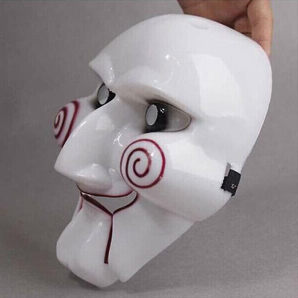 Saw Puppet Jigsaw -naamio Halloween Cosplay -asu