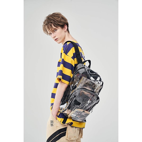 Vorspack Clear Backpack Heavy Duty PVC Transparent Ryggsäck