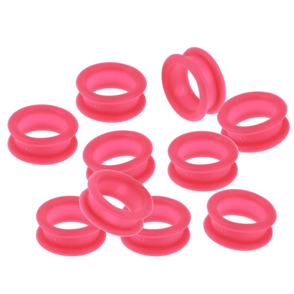 1/2/3/5 10x Barber Frisør Saks Fingerring Rose Red 10 pcs 1 Pc