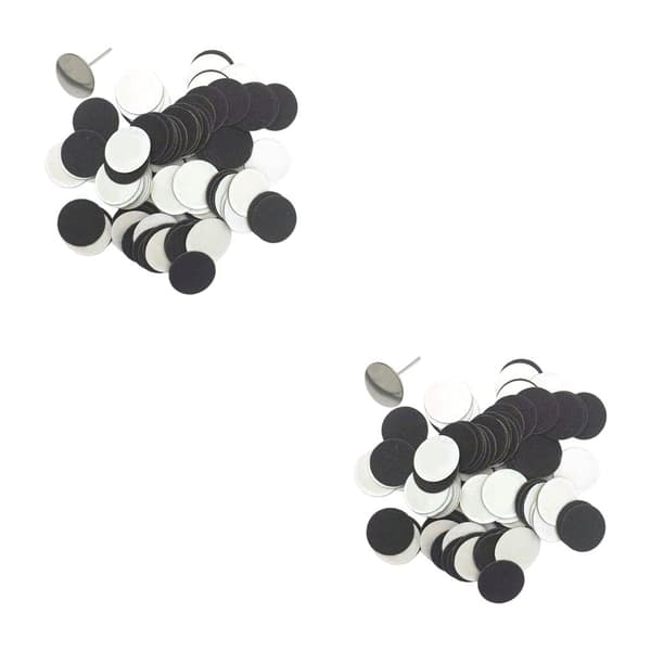 1/2/3/5 Erstatningsputer for elektrisk fotfil Effektiv og 35mm 150Grit 100 pcs 2PCS