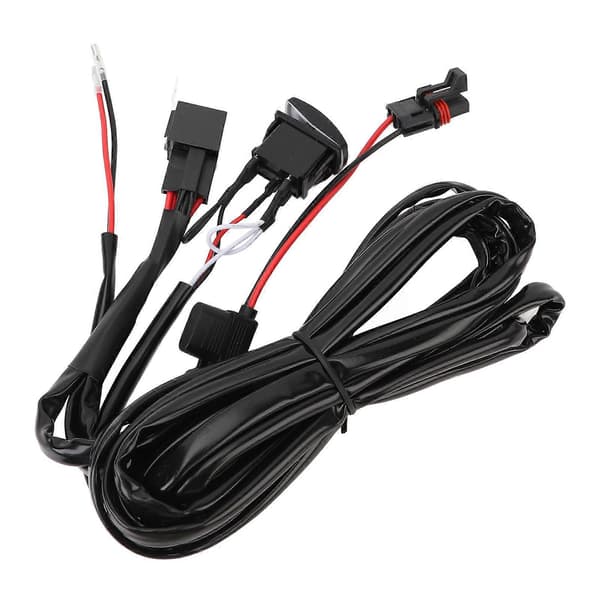 DC12V UTV LED-valopalkin johtosarja 300W 14AWG 1 johdin Plug and Play UTV:lle Pulse-virtakiskolla