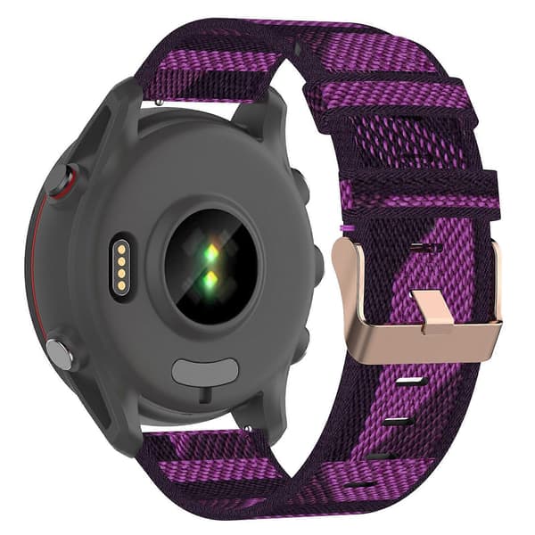 Vevd nylonklokkerem Smartwatch-stropp for Forerunner255S, 255S Music, Venu 2S