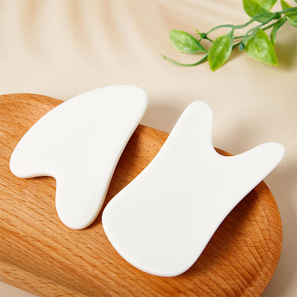 Beauty Tools Ceramic Scraper Facial Massager Scrapping Plate Gu 03