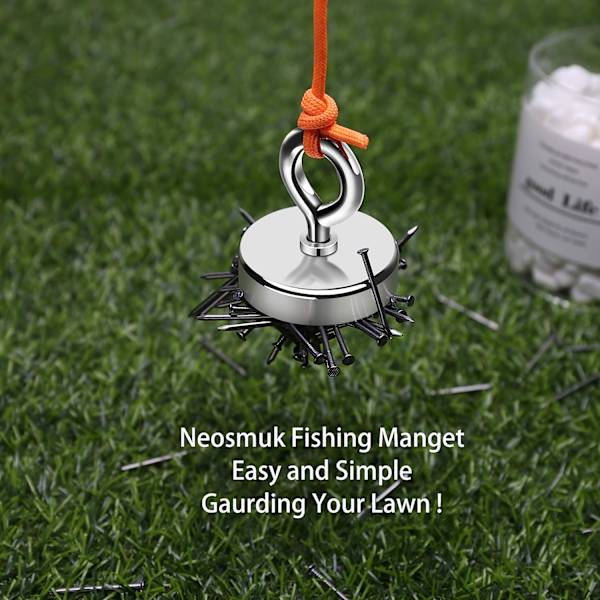 5,1 cm fiskemagnet-136 kg dynamisk fiskemagnet