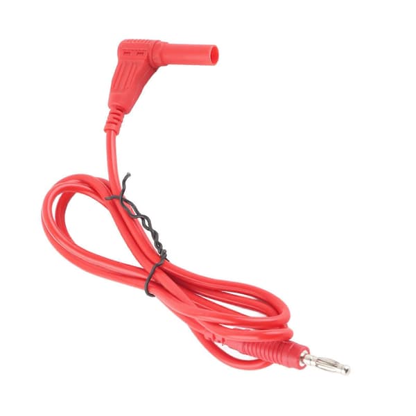 Bananplugg Testkabelsats Skyddstyp Elektriska Multimeterkablar Set J.70012 4mmRöd