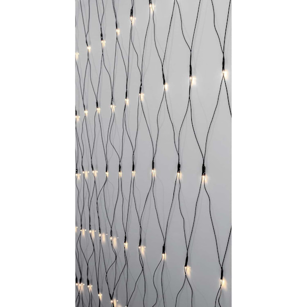 Ljusnät utomhus 3x3 meter 200 LED Crispy Ice White Crispy Ice White