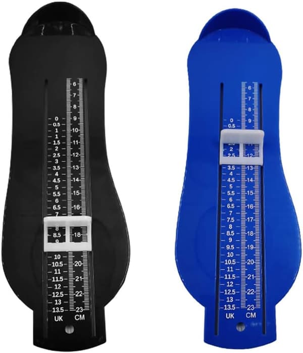 2 stk. fotmåler Sjekk tommer og centimeter fotmål