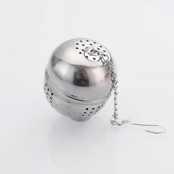 4 st tesilbollar, tesil i rostfritt stål, teinfuser för löst te, teinfuser, tesil för mugg, teinfuserkopp, teboll, för San-te, te, C