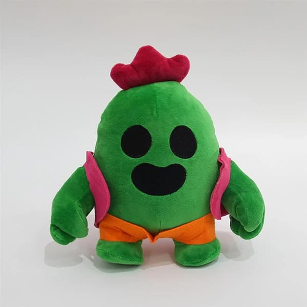 Kaktus 20 Cm Animation Spil Spike Udstoppede Model Plysdukke