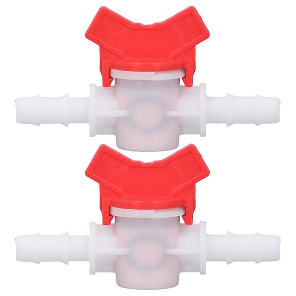 2 stk. flowreguleringsventil vandstop-regulator ABS-afbrydertilbehørssæt 10 mm / 0,39 tommer