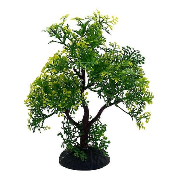 Akvarieplanter Kunstige Fisketankdekorasjoner Undervanns Små Treplanter