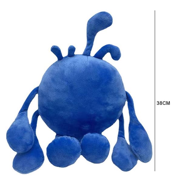 Strange World Splat plyschdocka Blå monsterfyllda dockleksaker för barn Vuxna Presenter