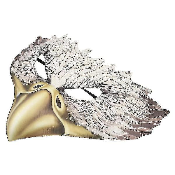 Halloween White Eagle Mask Halloween Party Eagle Mask Pu Eagle Mask Halloween Party Supplies