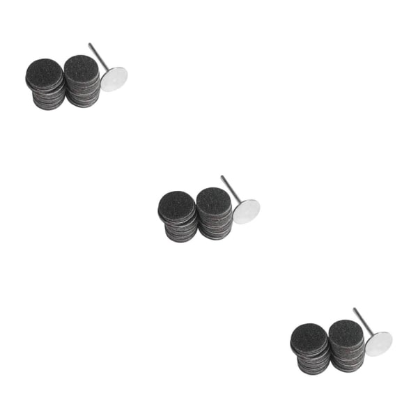 1/2/3/5 Sähköisen jalkaraspin vaihtotyynyt tehokas ja 15mm 150Grit 50 pcs 3PCS