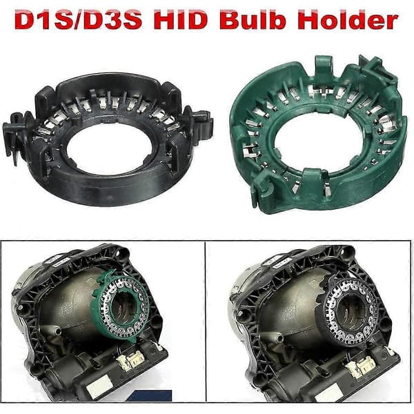 2 stk. D1s D3s Xenon Hid Pæresokkel Adapter Adapterring Holder 63117162087 Til 1 3 5 7 Serie X5