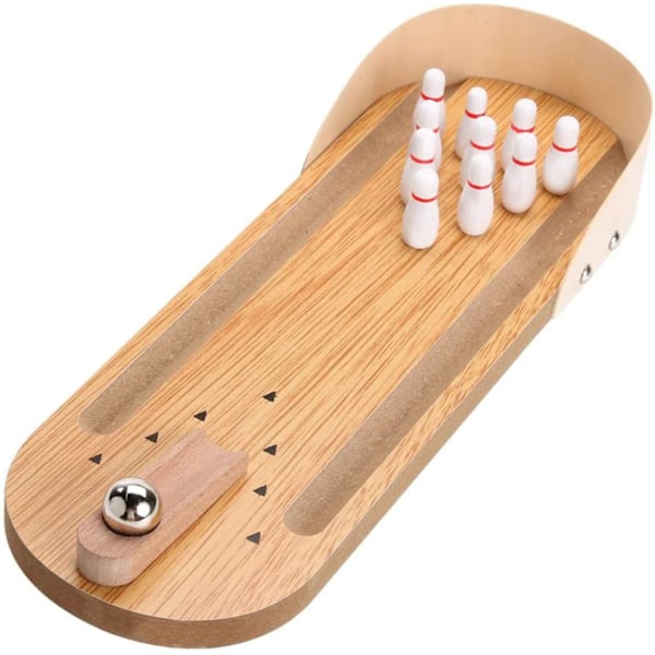 Mini Bowling Sæt Bordspil - Bordplade qd