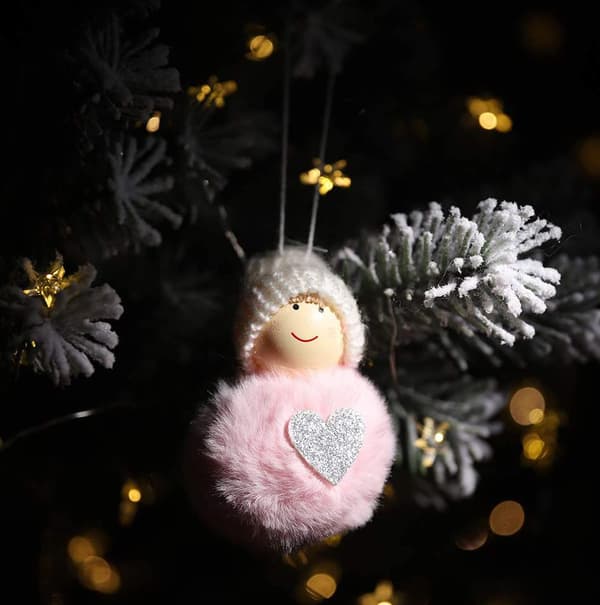 Engel dukke vedhæng juletræ hængende ornament